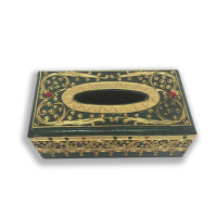 ราคา (Tissue Box)กล่องทิชชูสี่เหลี่ยมผืนผ้า ลายไทย กล่องทิชชู กล่องกระดาษชำระ กระดาษชำระ กล่องใส่กระดาษชำระ สินค้าทำจากไม้ (3447512332)