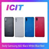 ราคา Samsung A02 อะไหล่บอดี้ เคสกลางพร้อมฝาหลัง Body For Samsung A02 อะไหล่มือถือ สินค้ามีของพร้อมส่ง ICIT 2020 (20408338603)