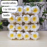 ราคา ขายยกแพ็ค 100ดอก ดอกลีลาวดี ดอกไม้ลอยน้ำได้ ไซส์เล็ก (41351121944)