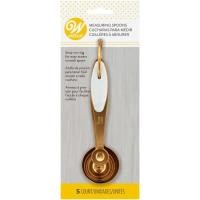 ราคา Wilton ช้อนตวง Gold Set 5 ชิ้น / 5in1 ช้อนตวง (28102774610)