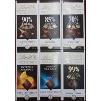ราคา Lindt Excellence Dark Chocolate 50g & 100g (France) (26284278080)