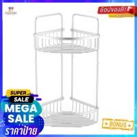 ราคา ชั้นแขวนเข้ามุมติดผนัง 2 ชั้น MOYA KU119.012-TIER CORNER SHOWER RACK MOYA KU119.01 (19947767210)