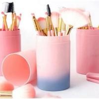 ราคา PREMIUM MAKE UP BRUSH SET 12 in 1 / MAKE UP BRUSH SPREMIUM ET / COSMETIC TOOLS SET HIGHLIGHTER EYESHADOW BLUSH ON BRONZERNO (27454021878)