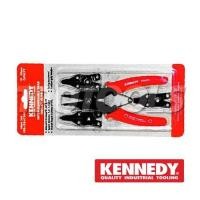 ราคา คีมหุบ-คีมถ่างปากตรง/ปากงอ 5ตัวชุด เปลี่ยนหัวได้ KEN5586750K "KENNEDY" รับประกันสินค้าแท้ 100% (25546469862)