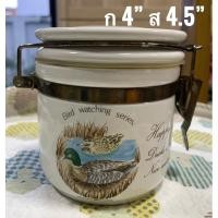 ราคา (พร้อมส่ง) โถเซรามิควินเทจ ลายน่ารัก มีน้ำหนัก (26062536025)