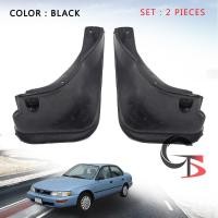 ราคา ยางบังโคลน (หน้า) สีดำ 2 ชิ้น สำหรับ โตโยต้า Toyota โคโรล่า Corolla AE 100,101,111 ปี 1991 1993 1995 1998 2000 (7048048763)