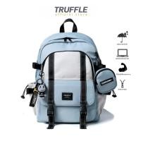 ราคา Truffle Backpack V.2 2024 (Blue-Off White) กระเป๋าสำหรับ Macbook Pro 14-16", Macbook Air 13-15" หรือ Laptop อื่นๆ (25885675689)