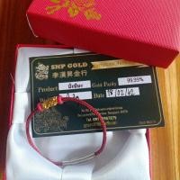 ราคา ปี่เซี๊ยะด้ายแดง ทองคำแท้99.99% (2347675593)