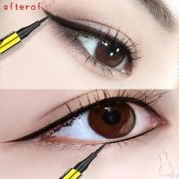 ราคา AFTEROF Eye Liner Pen, Long Lasting Quick Drying Black Liquid Eyeliner, Makeup Beauty Not Bloom Cosmetic Tools Waterproof Black Eyeliner Eye Cosmetics (46655316286)