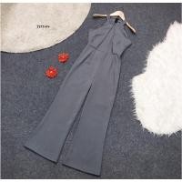 ราคา จั๊มสูทขายาวเซ๊กซี่สีเทา (19900680356)