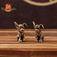 ราคา HomeHepler Bronze Sculpture Solid Copper Puppy เครื่องประดับทองเหลือง Zodiac Dog เครื่องประดับโบราณเก่าทองเหลืองชาสัตว์เลี้ยงเครื่องประดับขนาดเล็กใหม่ (55656210024)