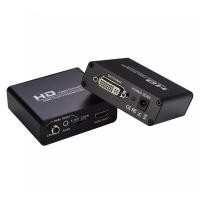 ราคา HDMI To DVI Converter กับ Audio-เสียง Splitter ถึง3.5มม.AUX/2 RCA Stereo & Coaxial เอาต์พุต1080P 720P, 5.1 2CH (19152765959)