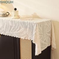 ราคา SHOUH ผ้าปูโต๊ะปัก, ผ้าปูโต๊ะลูกไม้กันฝุ่นสไตล์ฝรั่งเศส, อุปกรณ์ประกอบฉากภาพนุ่มออกแบบฉลุโต๊ะน้ําชาผ้าโต๊ะ Dinning (49907411383)