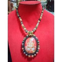 ราคา สร้อยหินหยก5สีล็อกเก็ตพระพิฆเนศ (52458022158)