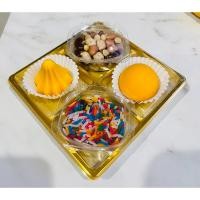 ราคา เซ็ท 4 อย่าง/ชุดถวายพระพิฆเนศ ข้าวมงคล ธัญพืชมงคล ขนมลาดู ขนมโมทกะ พระพิฆเนศ ชุดถวายองค์เทพ (29563161825)