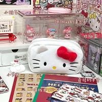 ราคา ♞,♘,♙Sanrio Hollowkitty Plush Pencil Bag กระเป๋าใส่เครื่องเขียนนักเรียน (26756491096)