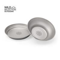 ราคา Naturehike Thailand จาน ชาม ไทเทเนียม อุปกรณ์แคมป์ปิ้ง Naturehike X Dunhuang series Titanium dishes NH21CJ014 (17610751561)