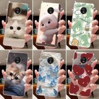 ราคา ปลอกเยลลี่สําหรับ Motorola Moto G5 / Moto G5 Plus / Moto X 2017 ซิลิโคนใส Soft TPU ฝาหลังแมวน่ารักกระต่ายหัวใจป้องกันกรณี (48054782324)