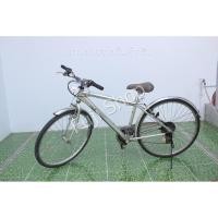 ราคา จักรยานไฮบริดญี่ปุ่น - ล้อ 700 mm. - มีเกียร์ - อลูมิเนียม - Bridgestone - สีเงิน [จักรยานมือสอง] (19016915062)