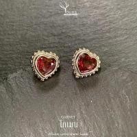 ราคา ต่างหูพลอยแท้ " โกเมน " ต่างหูเงินแท้ ตุ้มหูพลอยแท้ ตุ้มหูเงินแท้ Garnet (29878661771)
