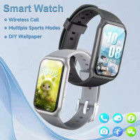 ราคา สายรัดข้อมือดิจิทัลอัจฉริยะ หน้าจอสัมผัสเต็มจอ รองรับการโทรไร้สาย ติดตามการนอน อัตราการเต้นของหัวใจ วัดก้าวเดิน โหมดกีฬาหลากหลาย (48907432905)