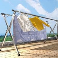 ราคา ราวตากผ้า ราวแขวนผ้า x-series พับเก็บได้ 1.60เมตร x-1.6 (1876804589)