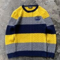 ราคา เสื้อกันหนาวถักสาย Polham Stripe scnd prlvd ต้นฉบับ (52356184402)
