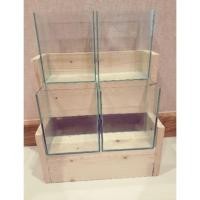 ราคา ชั้นวางโหลปลากัด ชุดB ชั้นวางพร้อมโหล 2.5×4×6 นิ้ว จำนวน 4ใบ (4216759712)