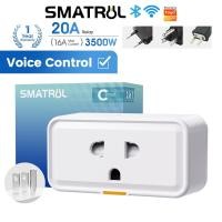 ราคา SMATRUL ปลั๊กไฟ WiFi อัจฉริยะ 3500W / 3300W (22168220928)