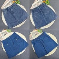 ราคา /DD/ กระโปรงยีนส์สาวอวบ เอวยางหลัง ใส่สบาย (มีไซส์) #กระโปรงไซส์ใหญ่ สาว อ้วน พลัสไซส์ (29556979608)