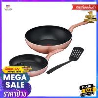ราคา ชุดกระทะ TEFAL COOK&SHINE 3 ชิ้นFRYING PAN SET TEFAL COOK&SHINE 3PCS (17885758681)