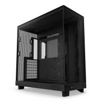 ราคา NZXT H6 Flow Matte Black Compact Dual Chamber Mid-Tower ATX Case (22560047522)