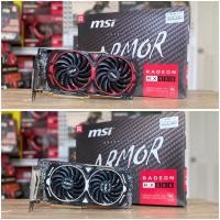 ราคา การ์ดจอ VGA MSI ARMOR RX470 4GB/570-580 8GB มือสอง ไม่มีกล่อง (21128524360)