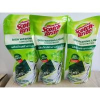 ราคา น้ำยาล้างจาน 3M Scotch brite ชนิดเข้มข้น 550 มล. (55503105350)