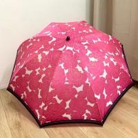 ราคา ร่มญี่ปุ่นมือสอง ร่มพับ 2 ตอน ลายกุหลาบ สีชมพู(ไม่มีปลอกร่ม) (26208155484)