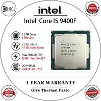ราคา ใช้ Intel Core i5-9400F i5 9400F 2.9 GHz ใช้ CPU หกแกนหกเกลียว 65W 9M LGA 1151 (43005291060)