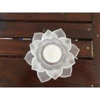 ราคา เชิงเทียนแก้วรูปดอกบัว (1437707254)