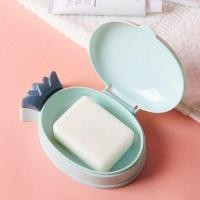 ราคา ที่วางสบู่ ที่ใส่สบู่ กล่องใส่สบู่แบบมีฝาปิดกันแมลงทุกชนิด ลายสับปะรด สีสันสดใส (3741960780)