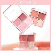 ราคา Judydoll Face Blush Palette และ Orange Blossom Four-Color Blush Highlight Medium Brightening Blush Cream Matte Highlight ขยายสี Blush Mud Face Blush Judydoll Face Makeup (54257632888)