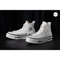 ราคา เบอร์ 42.5 Converse Repo 70's Plus รหัส P28 ช็อปไทย รองเท้าเพิ่มสูง รองเท้าผ้าใบมือสอง ของแท้เท่านั้น (57804202496)