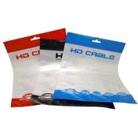 ราคา 50pcs 16.5x23cm clear plastic zipper packaging bag,HD CABLE computer/Game player/set box/LCD TV/Monitor/projector packag (15592496211)