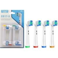 ราคา 4 ชิ้นเปลี่ยนหัวแปรงสีฟันใช้งานร่วมกับ Oral-B Braun, Professional ไฟฟ้าหัวแปรงสําหรับ Oral B เปลี่ยนหัว Refill Pro 500/1000/1500/3000/3757/5000/7000/7500/80 (40879349453)