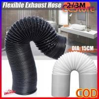 ราคา ท่อลมแอร์เคลื่อนที่ 6 นิ้ว ยาว2-3เมตร ท่อระบายลมร้อน ท่อยืดหด แอร์พกพา ท่อเฟล็กซ์ ท่อไอเสีย ท่อเสริมแอร์เคลื่อนที่ (28287867191)