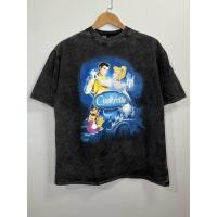 ราคา เสื้อยืดผ้าฟอกวินเทจสกรีนลาย Cinderella (29504850776)