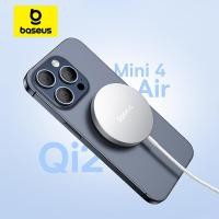 ราคา Baseus ใหม่ Qi2 15W Magnetic Wireless Charger Mini Fast ชาร์จชาร์จโทรศัพท์สําหรับ iPhone 15 14 13 Pro Max (29504579740)