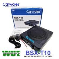ราคา Carwales ซับเบส ซับบ๊อค 10นิ้ว พร้อมรีโมทบูสเบส Active Subwooffer 800w Carwales BSX-T10 (25658307040)