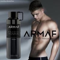 ราคา ARMAF ODYSSEY Homme Black PERFUME BODY SPRAY FOR MEN 200ML สเปรย์ระงับกลิ่นกายสำหรับผู้ชายกลิ่นหอมสุดพิเศษจากต่างประเทศ (57501539453)