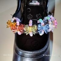 ราคา สายรัดรองเท้า/แหวนลูกปัดตกแต่งนักเรียนจี้โบว์น่ารักๆ (41206581631)