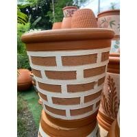 ราคา กระถางดินเผาขนาด 10 12 15 นิ้ว (22658067183)