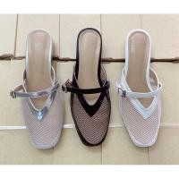 ราคา #พร้อมส่ง รองเท้าแตะสวมเปิดส้น (29268837614)